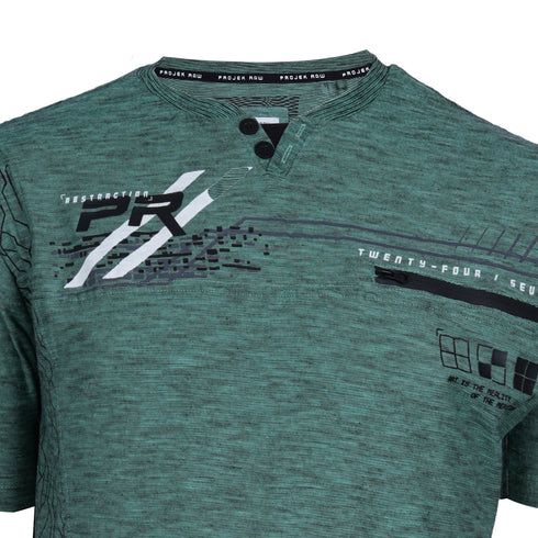 PROJEK RAW- LIVE IN THE MOMENT T-SHIRT | CLUB GREEN