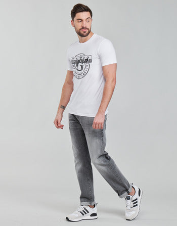 GUESS-ECO SEMYON LOGO-SLIM FIT T SHIRT | White