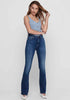 ONLY-FLARED JEANS-WOMEN-DENIM | BLUE