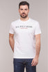 U.S.P.O.L.O A.S.S.N | BASIC INSTITUTIONAL EMBROIDERED T-SHIRT | WHITE ( END )