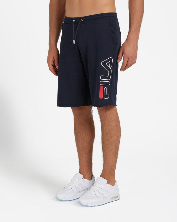 FILA LOGO BASIC MEN SHORT | DARK BLUE