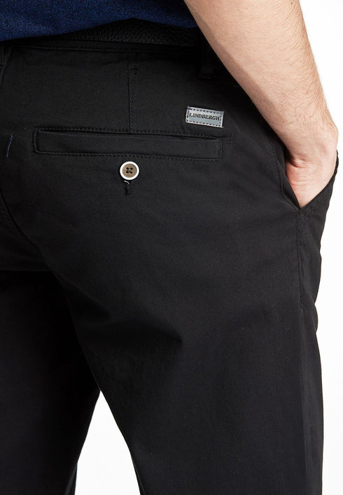 J.LIND CLASSIC MEN CHINOS | BLACK