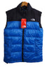 TNF-SLEEVELESS-NUPTSE PUFFER JACKET | BLACK / BLUE