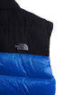 TNF-SLEEVELESS-NUPTSE PUFFER JACKET | BLACK / BLUE