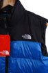 TNF-SLEEVELESS-NUPTSE PUFFER JACKET | BLACK / BLUE