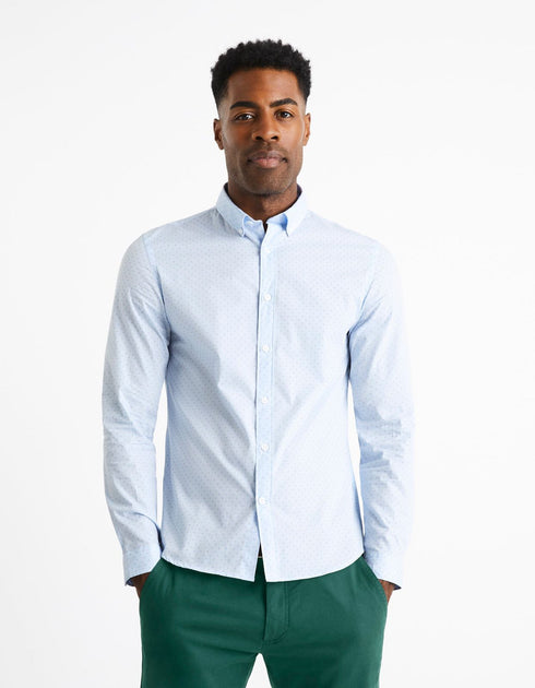 CELIO CAOP CASUAL SHIRT | LIGHT BLUE