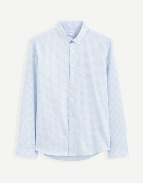 CELIO CAOP CASUAL SHIRT | LIGHT BLUE