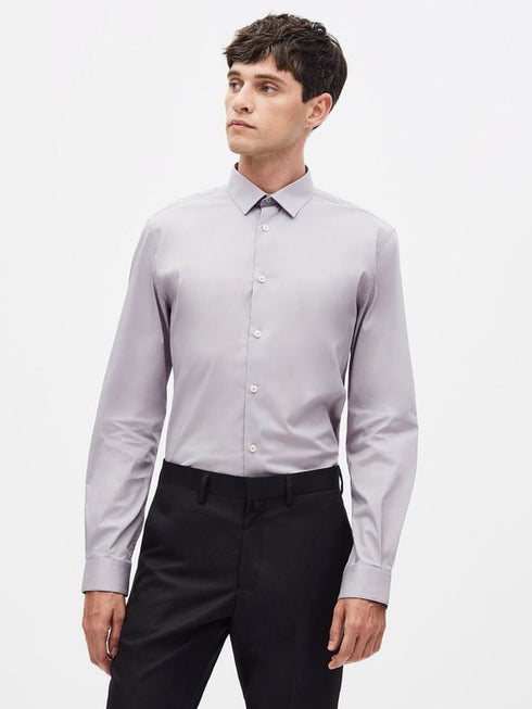 CELIO PERMIUM CASUAL SHIRT | PEARL GREY