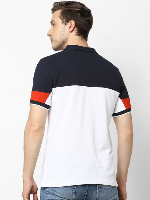 CELIO PERMIUM OPTICAL POLO SHIRT | WHITE