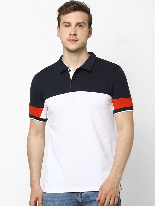 CELIO PERMIUM OPTICAL POLO SHIRT | WHITE