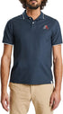 JULES TOUR DE FRANCE-COTTON-MEN-SHORT SLEEVE POLO | NAVY BLUE