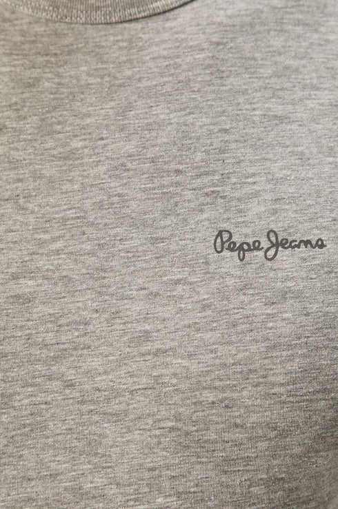 PEPE JEANS LONDON-PREMIUM-SLIM FIT-T-SHIRT-GREY