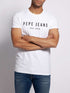 PEPE JEANS 1973 EDITION-PREMIUM SLIM FIT-T-SHIRT | WHITE