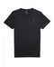 DIESEL. V NECK FLEXIBLE T-SHIRT | BLACK