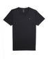 DIESEL. V NECK FLEXIBLE T-SHIRT | BLACK