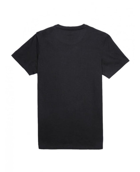 DIESEL CREW NECK FLEXIBLE T-SHIRT | BLACK