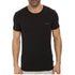 DIESEL CREW NECK FLEXIBLE T-SHIRT | BLACK
