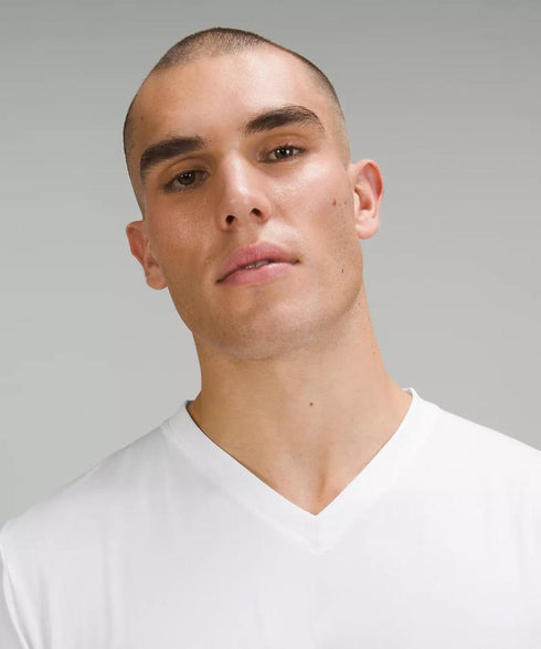 DIESEL - V NECK FLEXIBLE T-SHIRT | WHITE