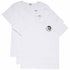 DIESEL CREW NECK FLEXIBLE T-SHIRT | WHITE