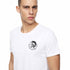DIESEL CREW NECK FLEXIBLE T-SHIRT | WHITE