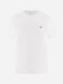 GUESS-SLIM FIT-ROUND NECK-LOGO | WHITE