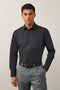 NEXT TAILORING-PREMIUM-SLIM FIT-CASUAL SHIRT | BLACK