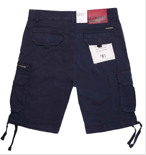 PANAME BROTHERS MENS CASUAL PREMIUM CARGO SHORT | NAVY BLUE