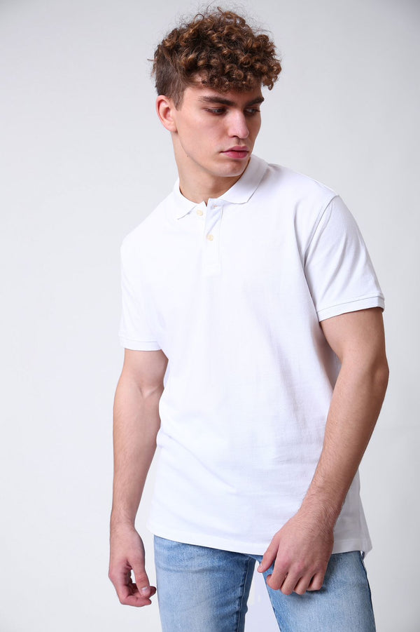 PEPE JEANS LONDON JET COTTON POLO | WHITE