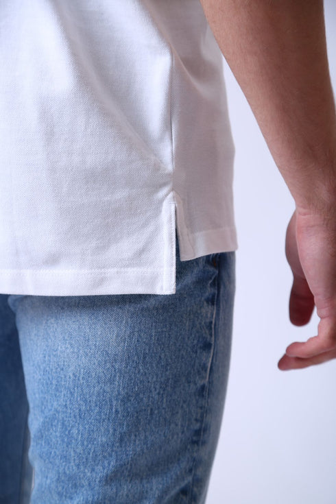 PEPE JEANS LONDON JET COTTON POLO | WHITE