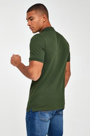 NEXT PIQUE POLO SHIRT MEN | DARK GREEN