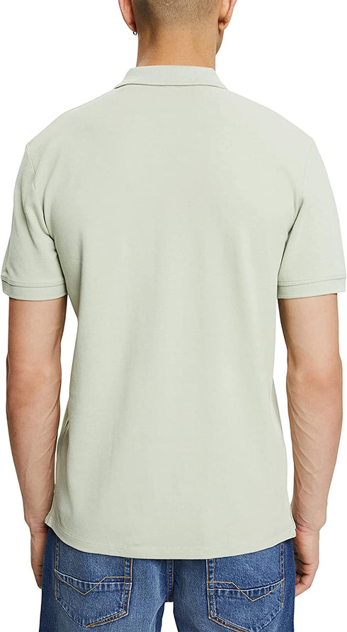 ESPRIT SLIM FIT MENS POLO SHIRT | LIGHT PISTACHIO GREEN