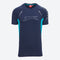 SLAZENGER. DRI FIT MEN SPORTS WORK OUT T-SHIRT | NAVY BLUE