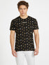 GUESS MENS PODRICK TEE SHIRT | BLACK