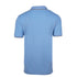JULES.-PREMIUM-FLEXIBLE-RIBBED-SHORT SLEEVE-POLO SHIRT | SLUB BLUE