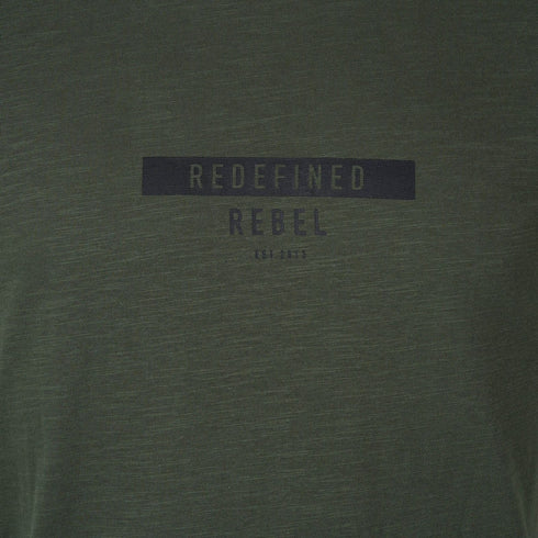 REBEL BASIC CREW NECK T SHIRT | THYME