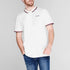 SLAZENGER - MEN'S POLO TIPPED SHIRT | WHITE