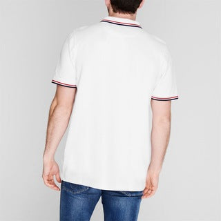 SLAZENGER - MEN'S POLO TIPPED SHIRT | WHITE