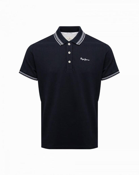 PEPE JEANS JET COTTON POLO | NAVY BLUE