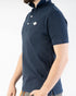 REPLAY.- DYED C0TT0N PIQUET SHORT SLEEVE POLO | NAVY BLUE