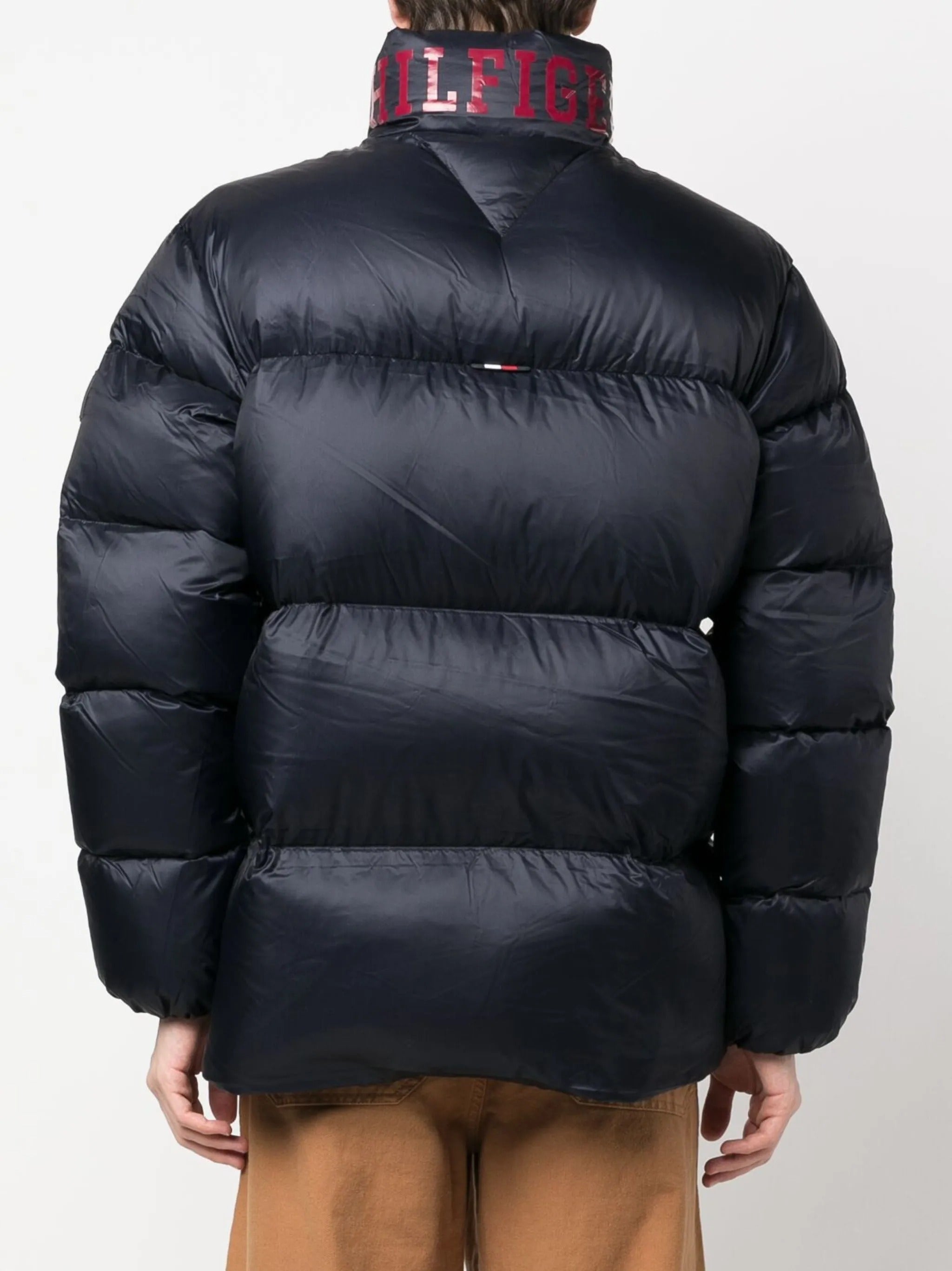 TOMMY HILFIGER MEN’S PREMIUM PUFFER JACKET | BATTLESHIP GREY