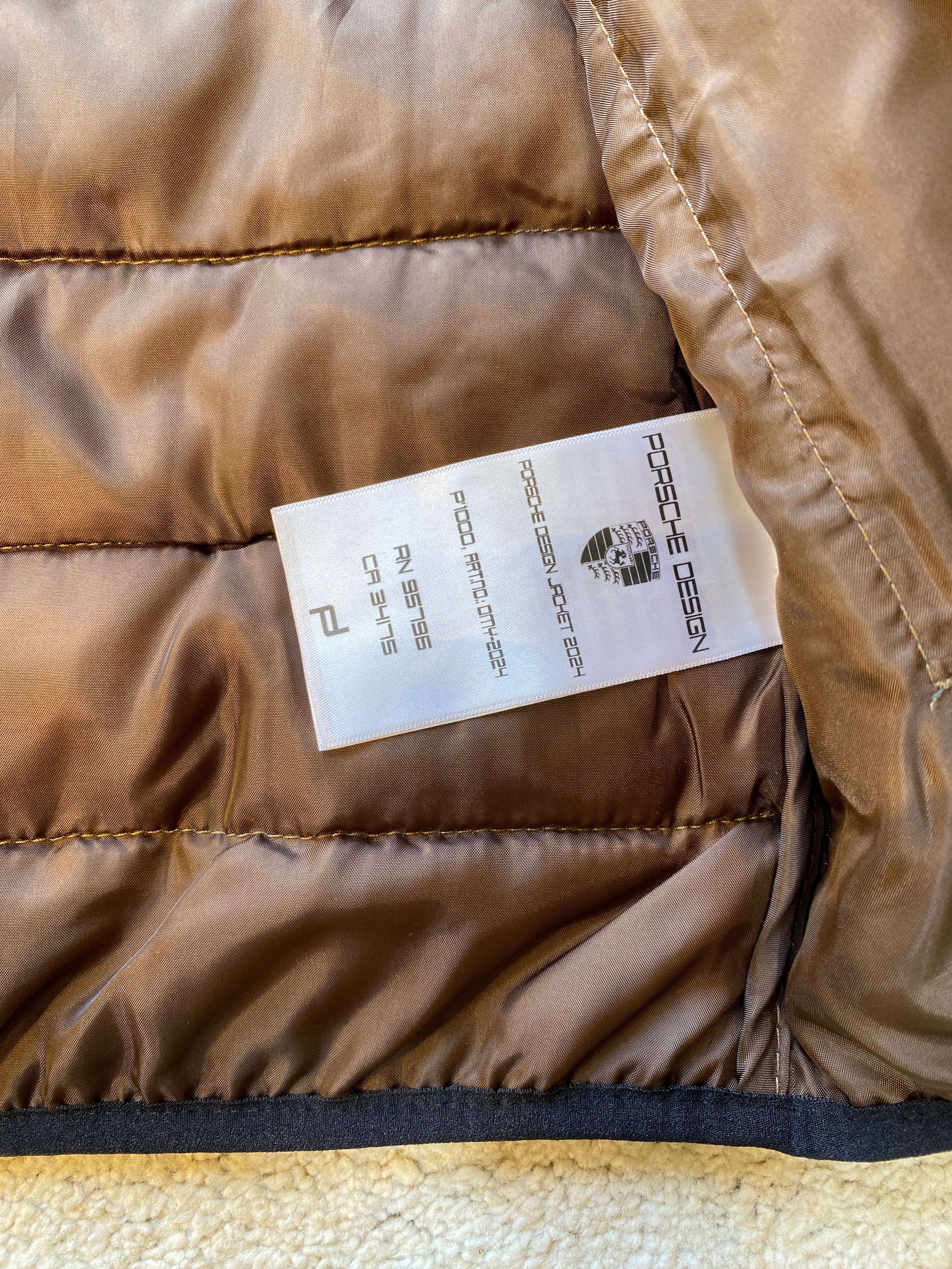 PORSCHE PREMIUM PUFFER JACKET FOR MEN | NAVY