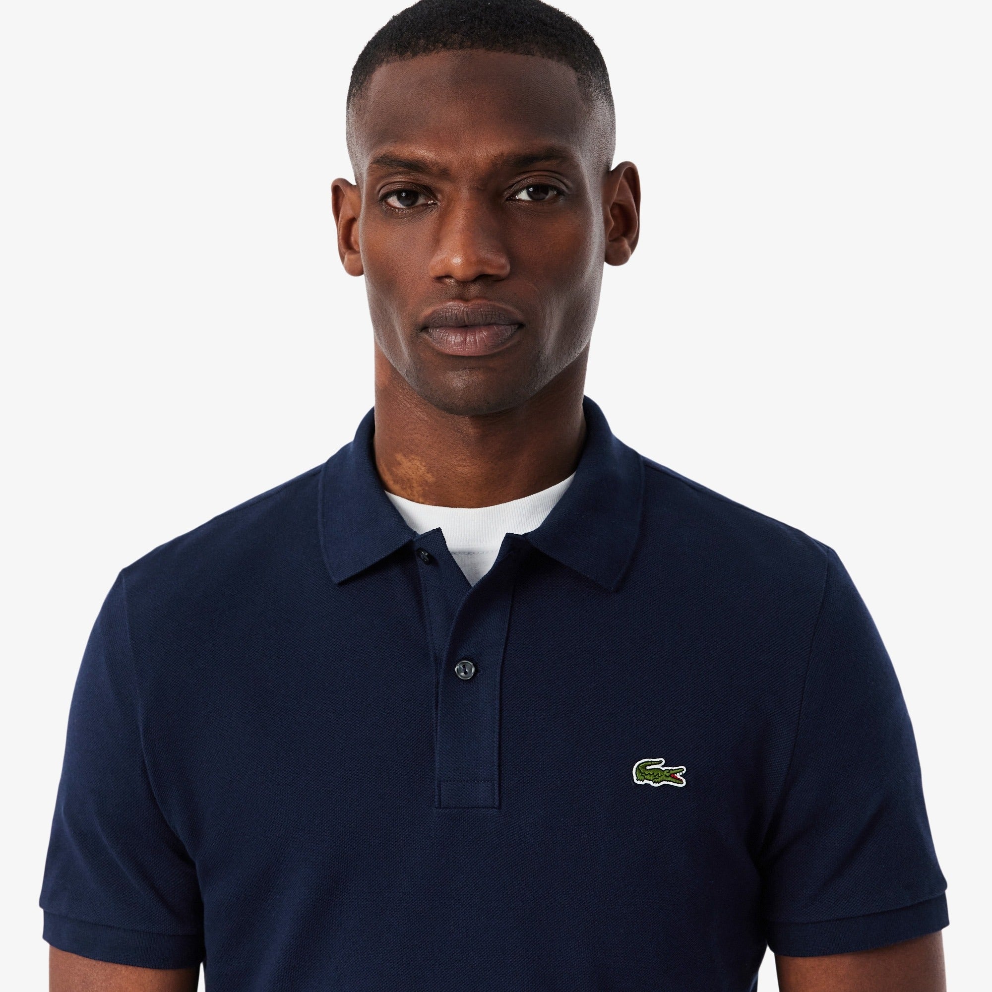 LACOSTE MEN'S SLIM FIT ORIGINAL L.12.12 POLO | NAVY