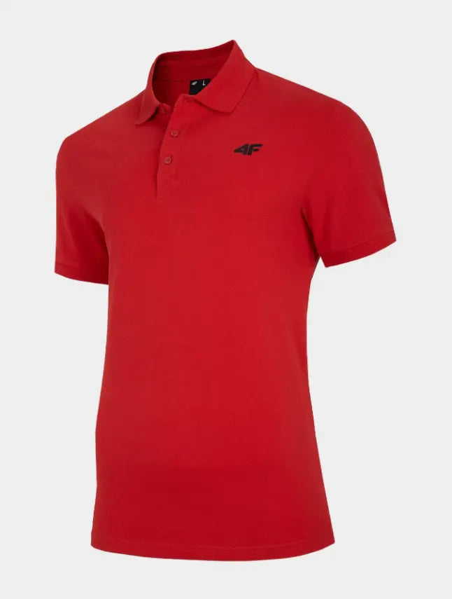 Men's 4.F Polo T-Shirt in Pakistan - Comfortable elastic knit fabric, regular fit, and stylish design for everyday wear.