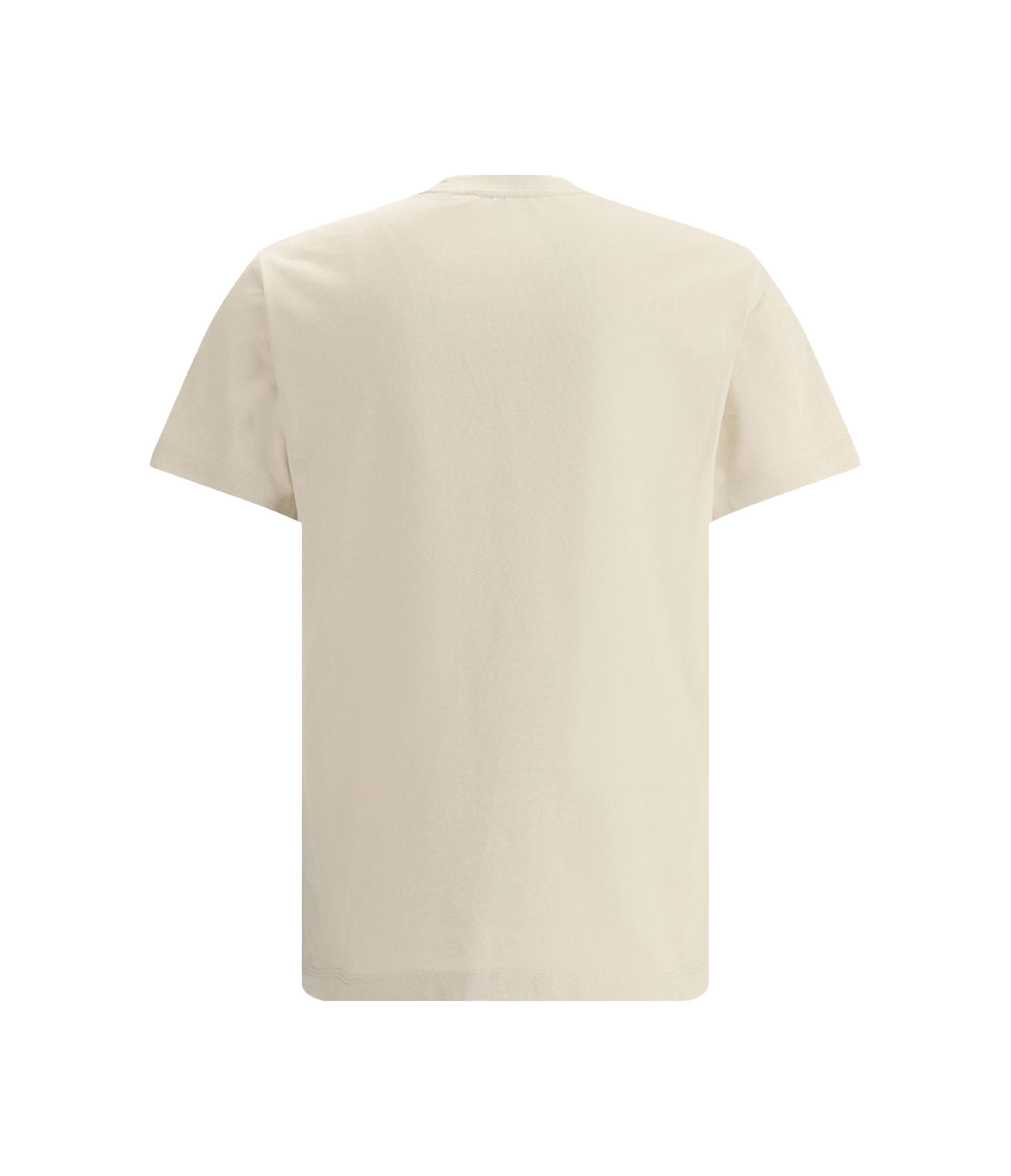 CALVIN KLEIN JEANS VARSITY LOGO T-SHIRT | CREAM
