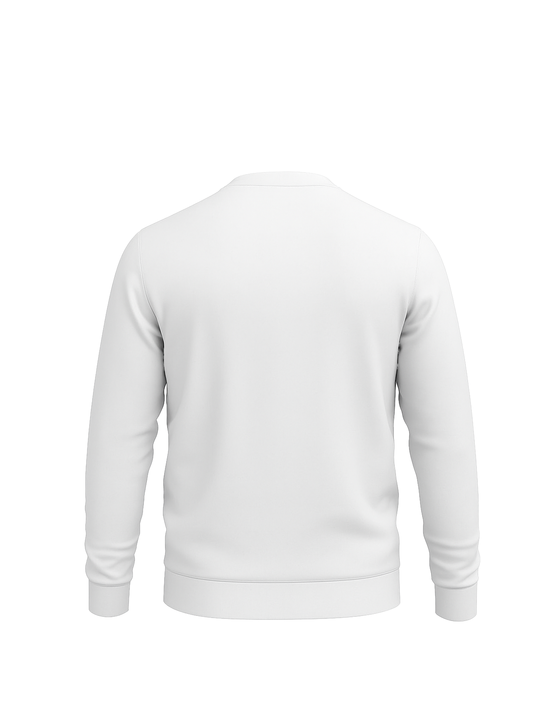 CALVIN KLEIN LOGO SWEATSHIRT-WHITE WITH GREY BLOCK | PREMIUM COTTON CREWNECK
