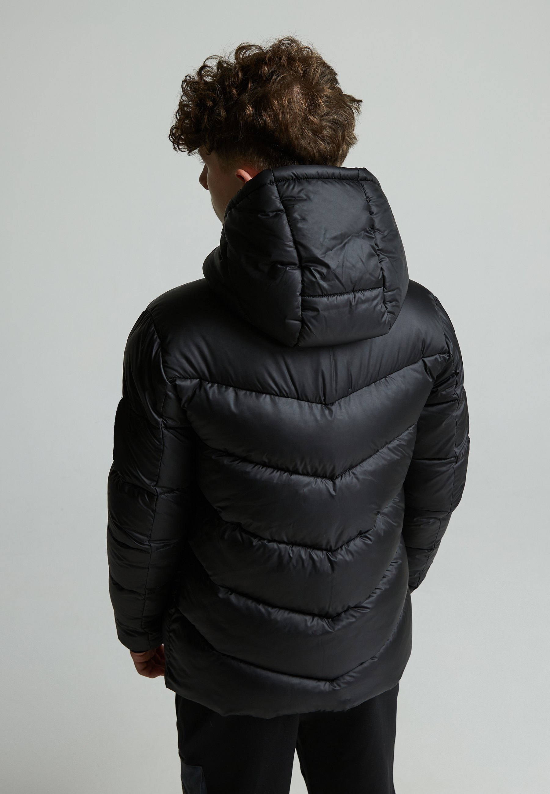 CALVIN KLEIN PREMIUM BLACK PUFFER JACKET-MEN'S WINTER WEAR
