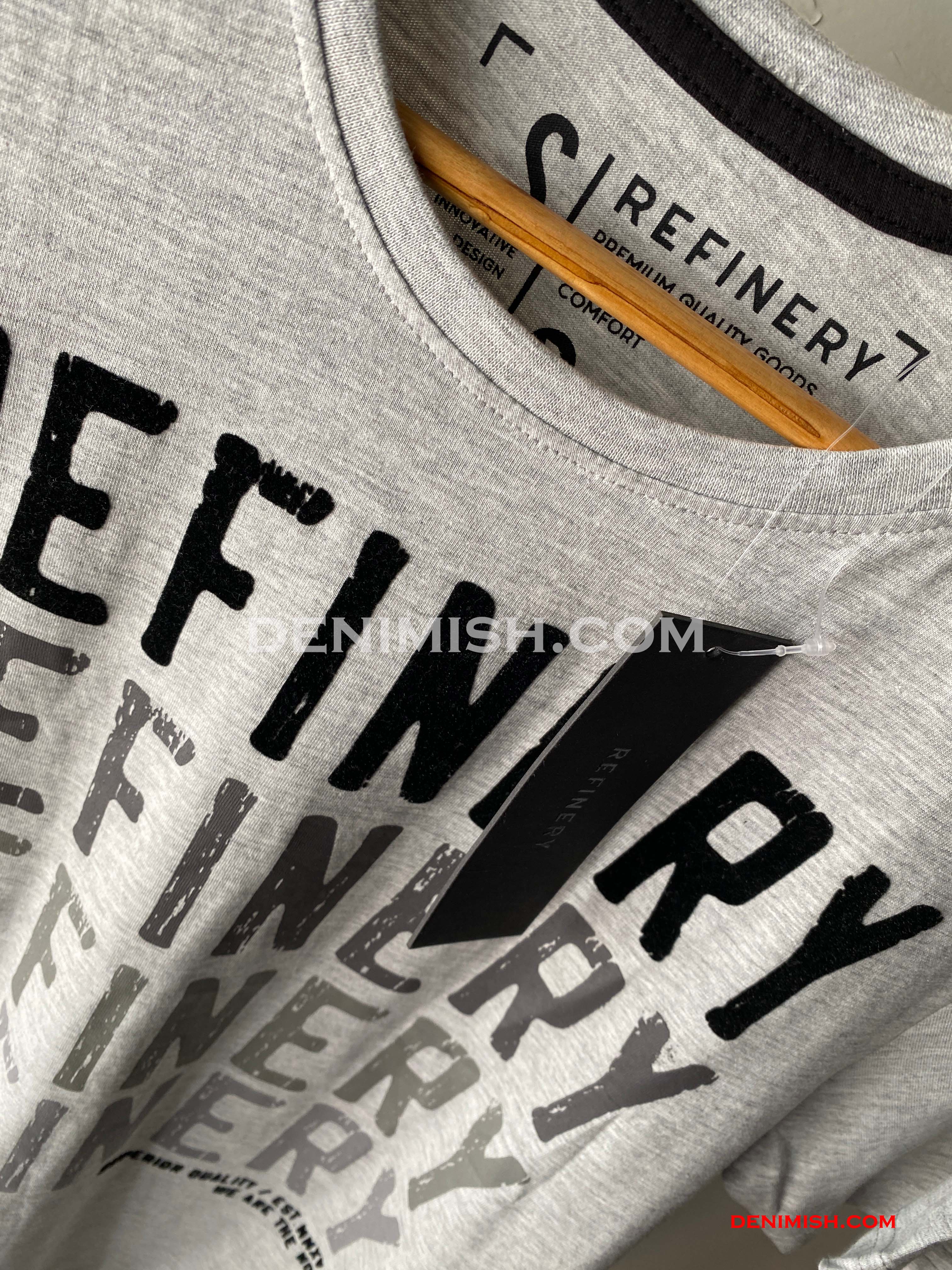 REFINERY CLASSIC MEN'S SLIM T-SHIRT | GRAY