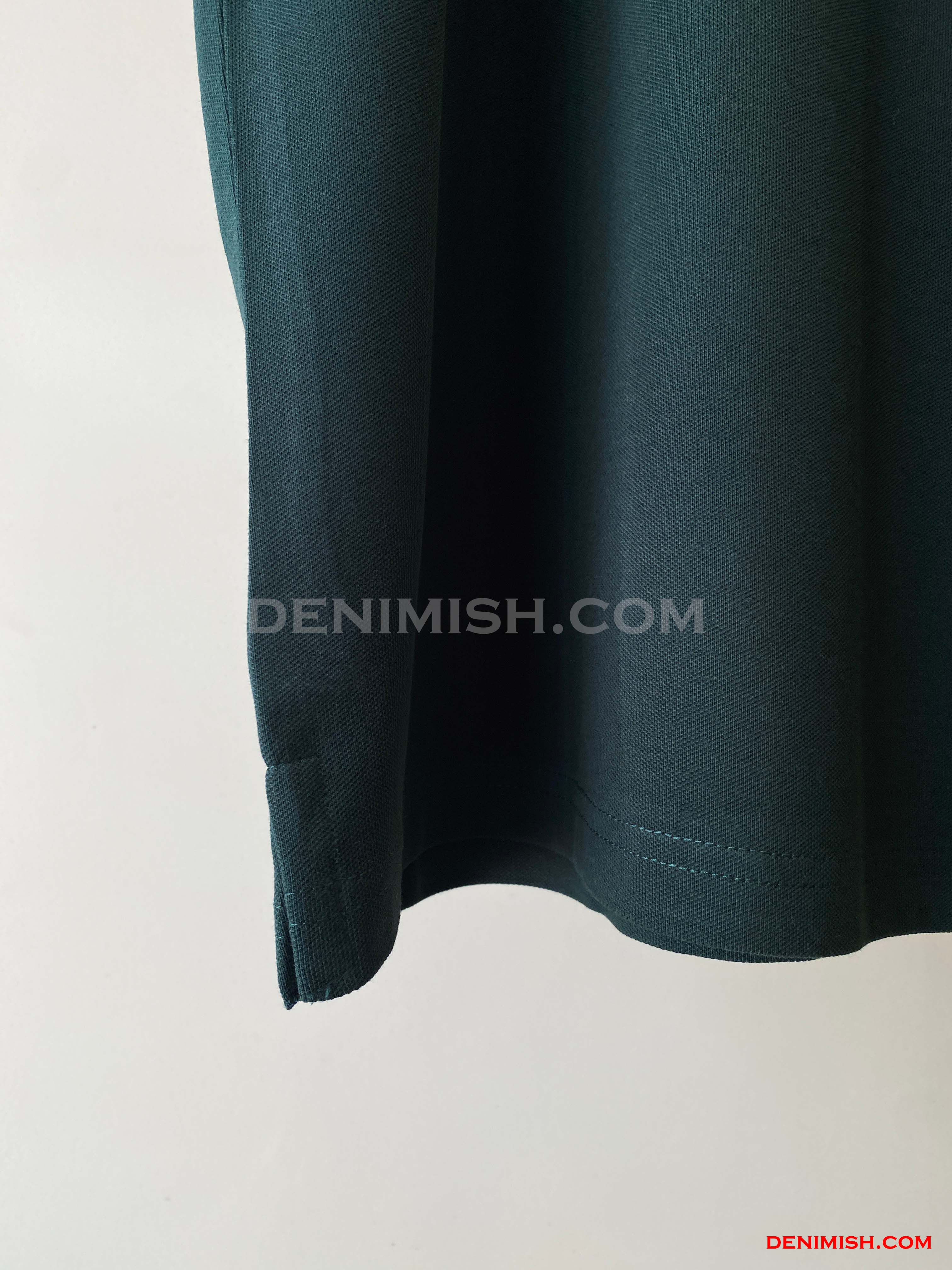 RALPH LAUREN CUSTOM FIT TRIPLE PONY POLO | GREEN